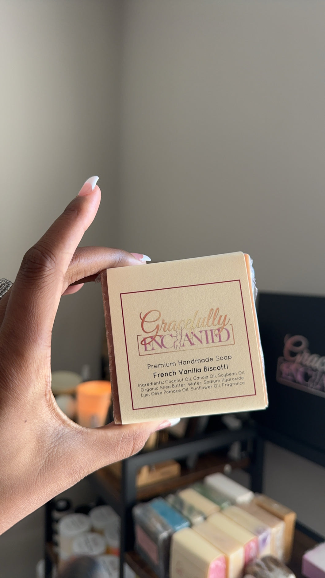 French Vanilla Biscotti Body Soap